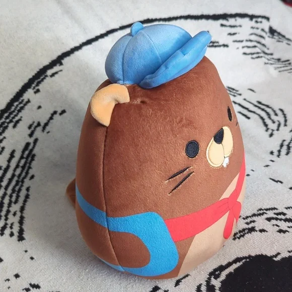 Squishmallows Chip the Beaver Back to School Edition 8" - Picture 2 of 8